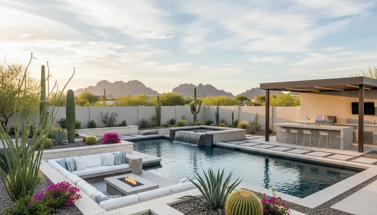 Mesa, AZ landscaping services for residential and commercial outdoor design and maintenance
