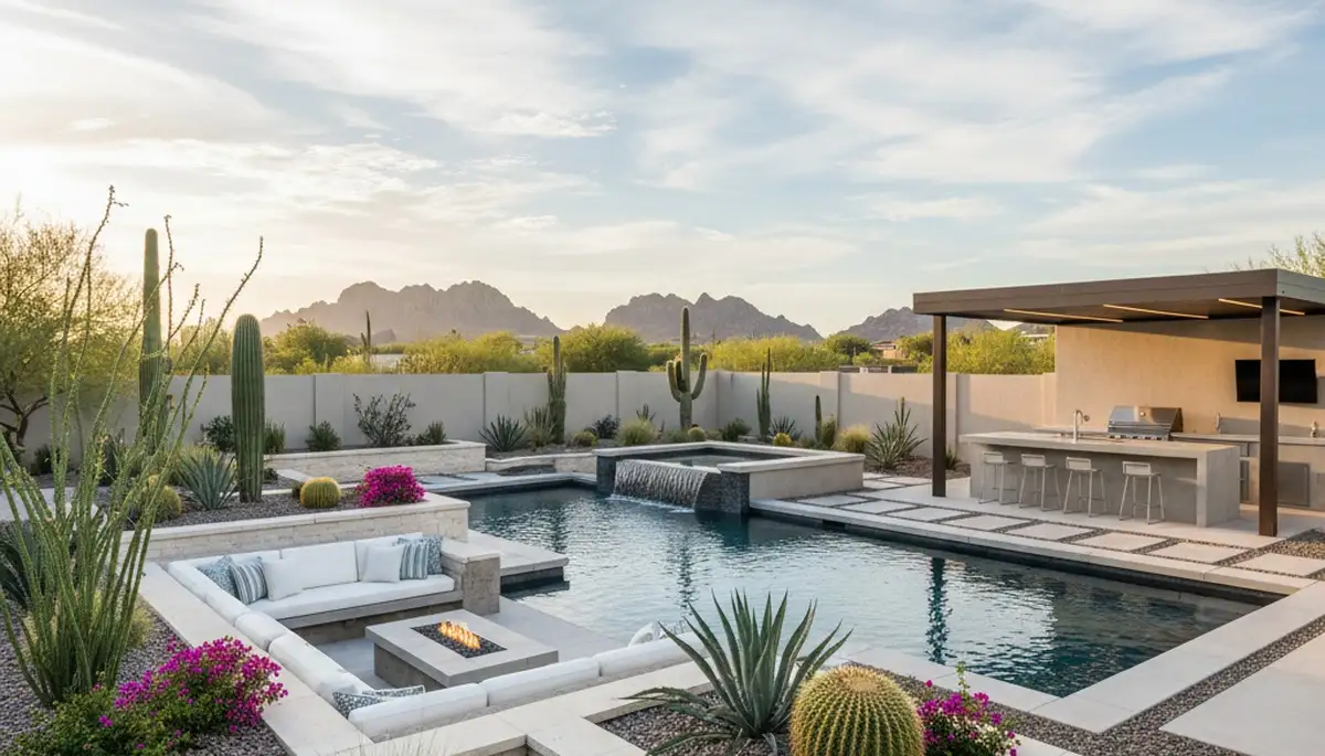 Mesa, AZ landscaping services for residential and commercial outdoor design and maintenance