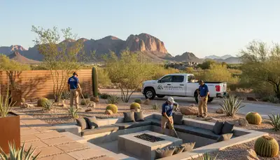 Mesa, AZ landscaping service for residential yards and desert-friendly outdoor spaces