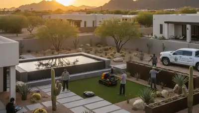 Landscaping services in Mesa, AZ for residential and commercial outdoor care