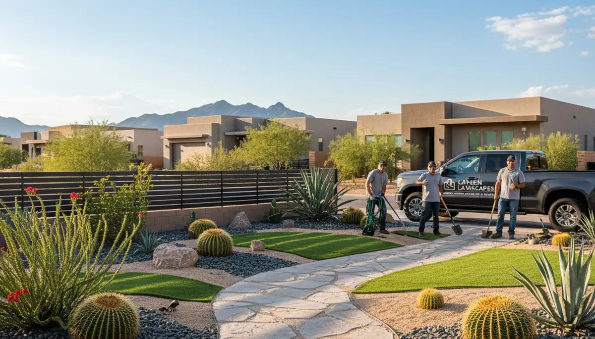 Landscaping service in Mesa, AZ for residential and commercial outdoor maintenance and design
