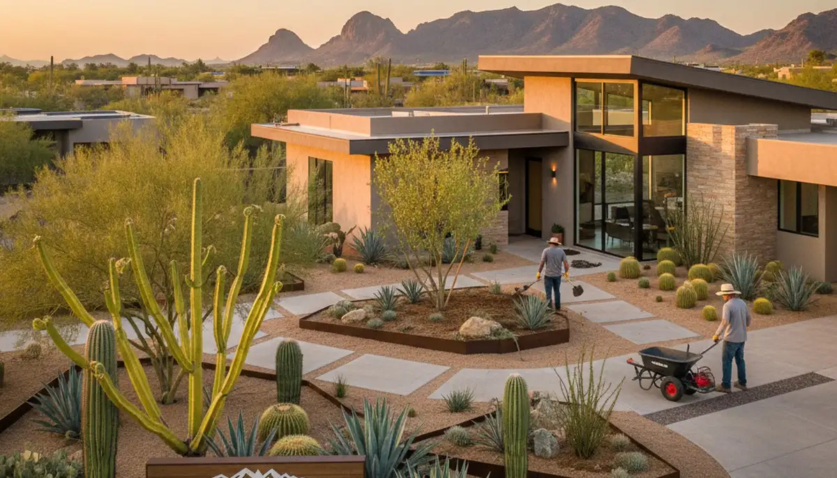 Landscaping services in Mesa, AZ for residential and commercial outdoor spaces