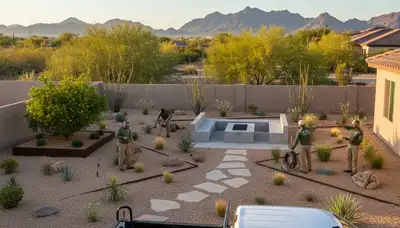 Landscape service in Mesa, AZ for residential and commercial yards