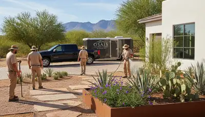 Mesa, AZ landscaping service for residential and commercial outdoor design and maintenance