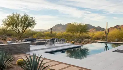 Mesa, AZ landscaping services for residential and commercial outdoor maintenance and design