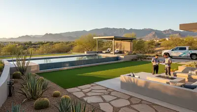 Mesa, AZ landscaping services for residential and commercial outdoor design and maintenance