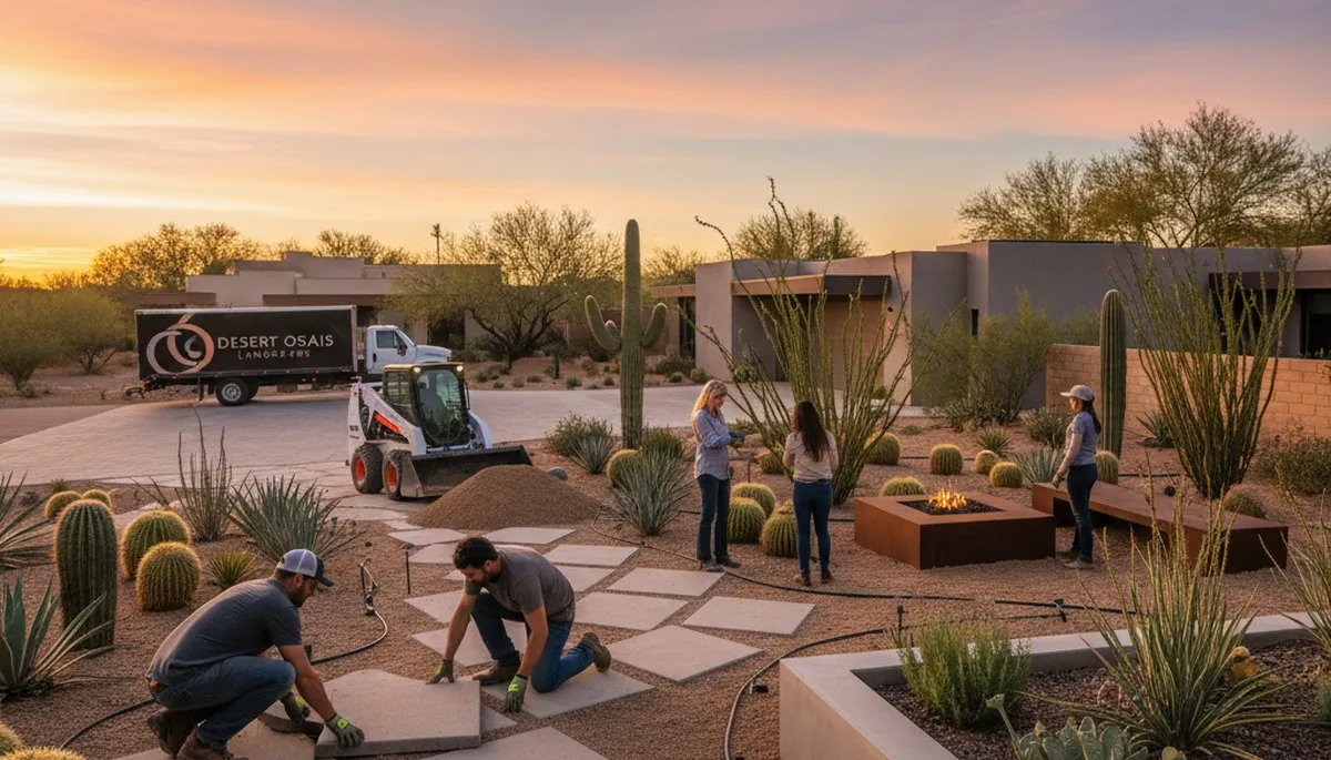 Landscaping services in Mesa, AZ for residential and commercial outdoor maintenance