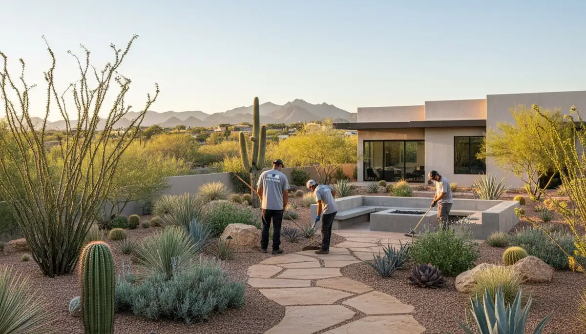 Landscaping services in Mesa, AZ for residential and commercial properties